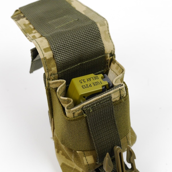 Тактический подсумок под 1 гранату GU Single Mag Pouch Пиксель KB-4051 фото