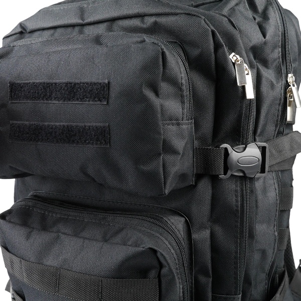 Тактичний військовий рюкзак 40л чорний K-3303-1 фото