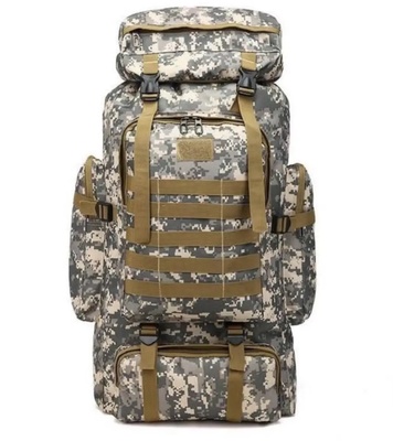 Тактичний рюкзак армійський 85л-05л сірий піксель військовий рюкзак ЗСУ такт0019 фото