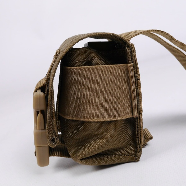 Тактичний підсумок під 1 гранату GU Single Mag Pouch Койот KB-4770 фото